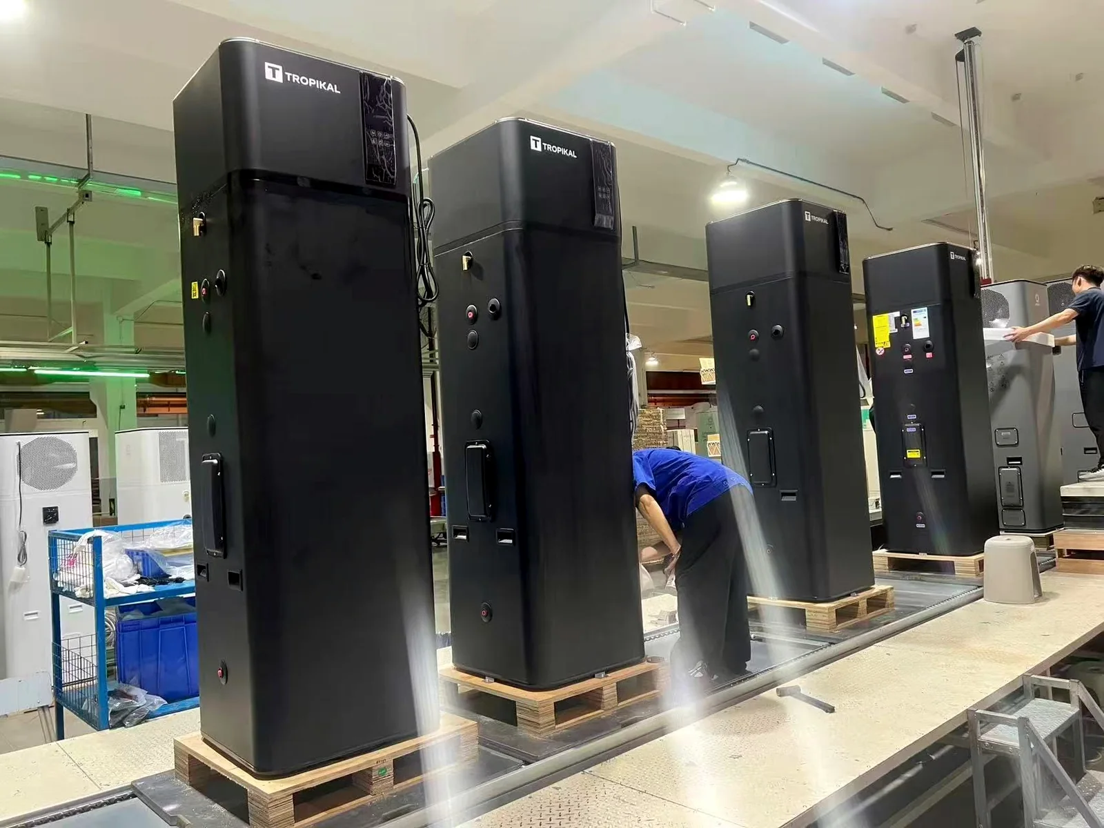 Equipamentos Tropikal XPRO em produção